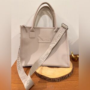 La Vie En Rose Taupe Tote Bag